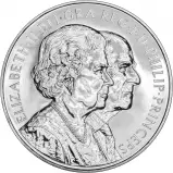 2007 UK Coin £5 / Crown BU Diamond Wedding 53