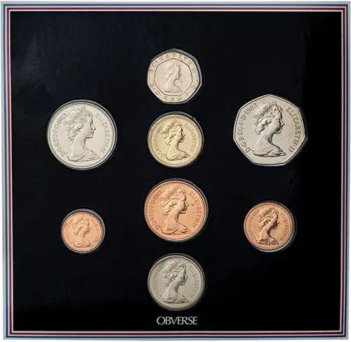 1983 Whole Coin Set UK Annual UNC 22507