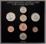 1983 Whole Coin Set UK Annual UNC 22505