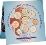 2000 UK Annual BU Coin Set