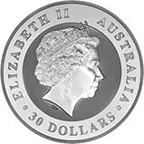 2016 1 Kg Silver Coin Kookaburra Bullion 21119