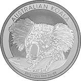 2014 0.5 oz Silver Coin Koala Bullion