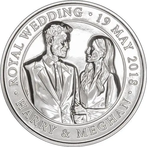 2018 UK Coin £5 / Crown BU Royal Wedding - Harry and Meghan 22965