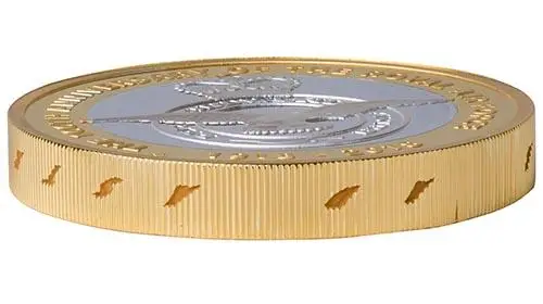 2018 UK Coin £2 Silver Proof Piedfort RAF Centenary Badge 23639