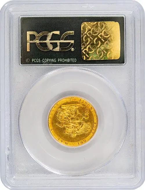 1820 Gold Sovereign George III XF-45 PCGS Slabbed 20518