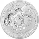 2013 Australian Lunar Year of the Snake 0.5 oz Silver Coin