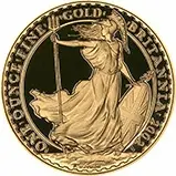 2002 1 oz Gold Britannia Bullion Coin