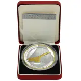 2003 Silver Proof Concorde £10  Coin - Alderney box