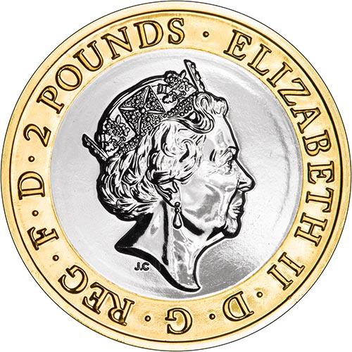2018 Voyage of Captain James Cook £2 BU Coin | Chard