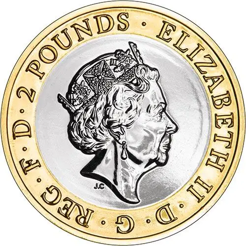 2018 UK Coin £2 BU 250th Anniversary the Voyage of Captain James Cook 24787
