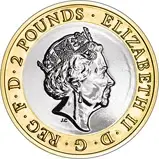 2018 UK Coin £2 BU 250th Anniversary the Voyage of Captain James Cook 24787