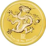 2012 1 Kg Gold Coin Lunar Year of the Dragon Perth Mint Bullion