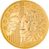 2004 French 50 Euro Enlargement of the European Union Gold Proof Coin