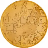 2004 Enlargement of the European Union Gold Proof Coin reverse