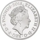 2018 UK Coin £5 / Crown Silver Proof Portraits of Britain - Brighton Pier 23747
