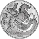 2018 UK Coin £5 / Crown Silver Proof Prince George's 5th Birthday 21958
