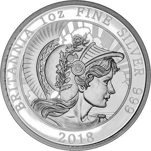 2018 Whole Coin Set Britannia Silver Proof - 6 Coins 25212