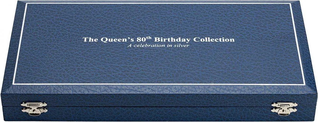 2006 Silver Proof Elizabeth II The Queen's 80th Birthday 13 Coin Set -  VAT Free Closed Box