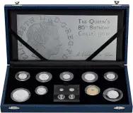 2006 Queen's 80th Birthday Silver Proof 13 Coin Set