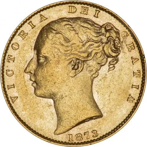 graded aVF gVF victoria young head obverse by william wyon 