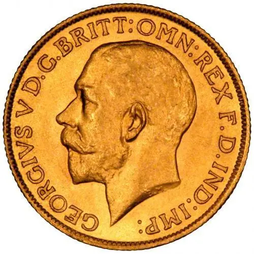 1923 Gold Sovereign George V Perth 21774