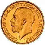 1923 Gold Sovereign George V Perth 21774