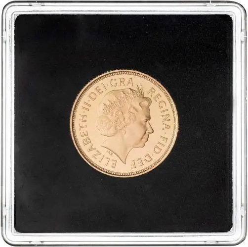 2008 Gold Proof Sovereign Elizabeth II Coin Without Box Without Cert obverse