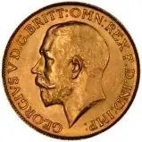 1928 Gold Sovereign George V Perth 25347