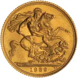 1959 Gold Sovereign Elizabeth II Royal Mint