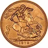 1979 Gold Sovereign Bullion Coin