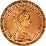 Second Coinage Obverse Portrait of Her Majesty Queen Elizabeth II Designed By Arnold Machin