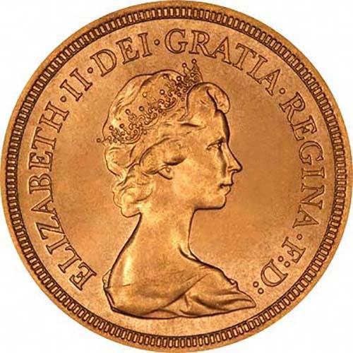 1976 Gold Sovereign Elizabeth II | The Royal Mint | Chard