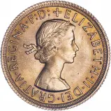 1966 Gold Full Sovereign Elizabeth II Royal Mint 22222