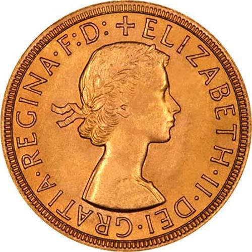 1964 Gold Sovereign Elizabeth II | The Royal Mint | Chard