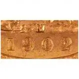 1902 Gold Sovereign Edward VII Melbourne 25378