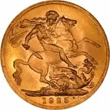 1925 Gold Sovereign George V South Africa