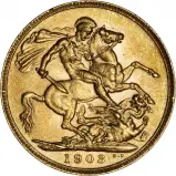 1903 Gold Sovereign Edward VII London