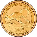 2015 0.1 oz Gold Coin Kangaroo Nugget Bullion