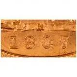 1907 Gold Sovereign Edward VII Melbourne 21791