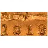 1913 Gold Sovereign George V Perth 24239