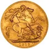 1912 Gold Sovereign George V London