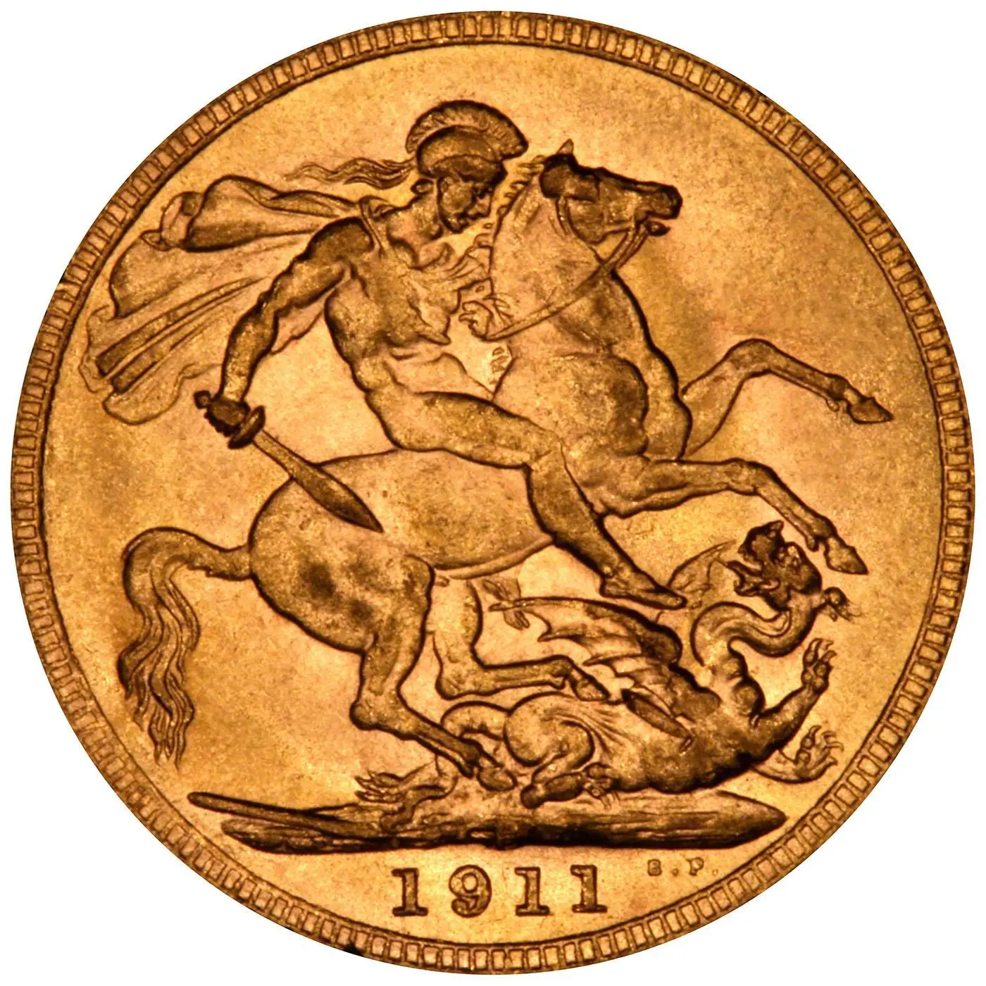 1911 Gold Sovereign George V | Perth Mint | Chard