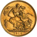 1910 Gold Sovereign Edward VII Sydney