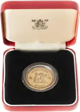 1980 Hong Kong Lunar Year of the Monkey $1000 Gold Proof Coin