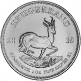 2018 Silver Krugerrand 1 oz Bullion Coin