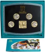 2002 Base Metal Proof Commonwealth Games £2 Four Coin Set