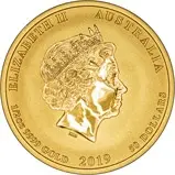 2019 0.5 oz Gold Coin Lunar Year of the Pig Perth Mint Bullion 23105