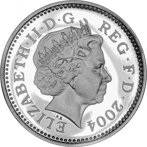 2004 Silver Proof Beasts Pattern £1 Coin Set | Chards