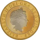 2002 Silver Proof Commonwealth Games £2 Four Coin Set Obverse