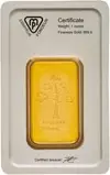 1 oz Gold Bar Metalor - Pre-Owned reverse